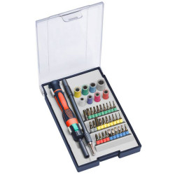 kwb 115700 Bit set 40-piece precision Bits sockets for electronics