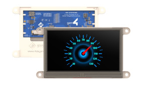 Kolorowy wyświetlacz LCD 4.3cal TFT 480 x 272pikseli I2C I/F Tak 4D Systems