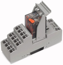 Przekaźnik przemysłowy 230V AC 5A 4P na podstawce AgCe 858-508 /1szt./