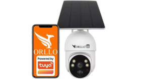 Kamera Ip Bezprzewodowa 4G Lte Obrotowa Z Panelem Solarnym Orllo Tz1 Pro