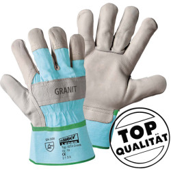 Worky 1574 Granit Cow Grain Leather Glove - Size 10