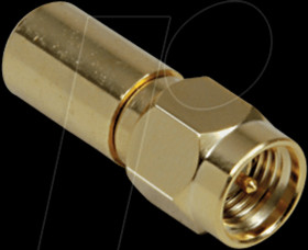 0409055 SMA terminator, fully gold plated