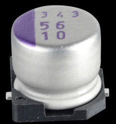 10SVP56M SMD-polymer aluminium, low ESR, 56 µ, 10 V