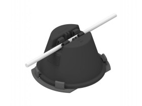 Uchwyt w tworzywie z kątową regul. bez betonu /TW/ AN-11F/PS/ B641508 AN-KOM