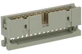 Wtyk; IDC; BH26; 26 torów; 2x13; proste; 2,54mm; złocone; na taśmę; RoHS
