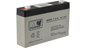Akumulator Vrla Agm 6V 7,2Ah (Żywotność 3-5Lat) Mws 7,2 - 6