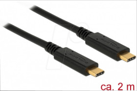 83668 Delock cable USB 3.0 C male &gt; C male 3A 2 m