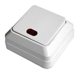 PRZELACZNIK NATYNKOWY Z LED