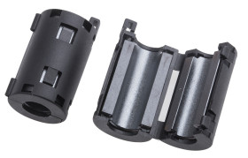 Zacisk ferrytowy średnica otworu 11mm Urządzenia peryferyjne komputerów, telewizja cyfrowa, wewnętrzne i zewnętrzne