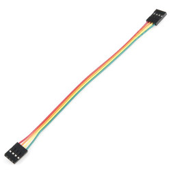 Sparkfun Jumper Wire - 0.1", 4-pin, 6"