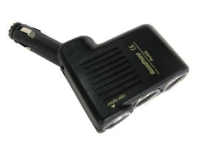 Rozgałęźnik zapalniczki 1/3gn.2*AV+gn.zapalniczki