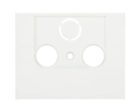 Berker K.1 Element centralny do gniazda antenowego 2- i 3-wyjściowego śnieżnobiały 12017019