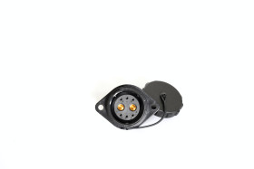 Złącze wielostykowe przemysłowe 8-pinowe Montaż na kołnierzu Gniazdo RS PRO