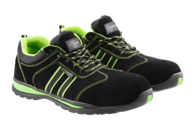 REGEN półbuty ochronne S1P SRA czarno/zielone 39