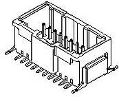 Molex 557634070 Obudowa złącza pin męskiego na PCB, 1 szt.