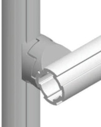 Część łącząca Złącze krzyżowe Rozmiar rowka D28mm Bosch Rexroth Uchwyt złącza i łączenie Rozmiar gwintu M6