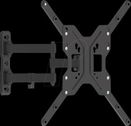 BP0016 TV wall mount, 23-55", tilt, swivel, 30 kg max.