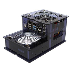 Obudowa do Odroid H2 z możliwością instalacji dysku twardego - typ 4