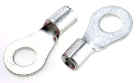 Zacisk oczkowy rozmiar przewodu 2.6mm² Ø 4mm nieizolowany JST