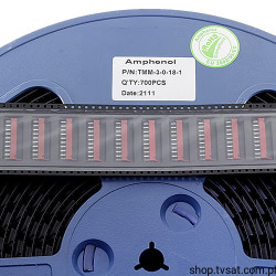 TMM-3-0-18-1 Connector Plug DIP 1.27mm 18Way THT AMPHENOL