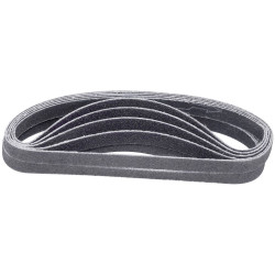 Hazet 9033-480/10 Sandpaper Belt Grit 80 330x10mm Pack of 10