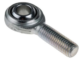 Końcówka pręta, typ: Męski, M12 x 1,75 męskie, Stal