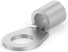 Uninsulated ring cable lug, 6.6-10.5 mm², AWG 8, 6.73 mm, M6, gray, 33461