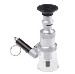 Szkło powiększające powiększenie 50X Powiększenie Tak Lupa kieszonkowa