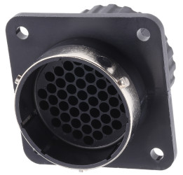 Złącze wielostykowe przemysłowe 48-pinowe, panelowe Gniazdo ITT Cannon