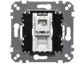 Merten Gniazdo telefoniczne pojedyncze RJ12 (4styki) MTN463501