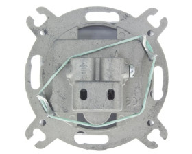 KARO Gniazdo antenowe RTV zakończeniowe 10dB białe GPA-10SPZ/m/00