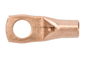 Końcówka oczkowa rurowa 50/M12 miedź niecynowana KN50F12