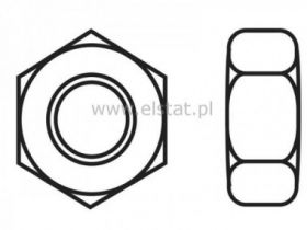 Nakrętka sześciokątna, DIN 934, M8
