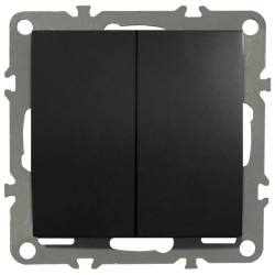 QUADRA Łącznik świecznikowy czarny matowy