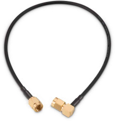 Kabel koncentryczny złącze A SMA złacze B SMA długość 152.4mm typ kabla RG174 Z zakończeniem