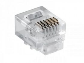 Wtyk telefoniczny 6P/6C RJ12