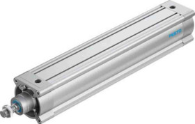 Siłownik pneumatyczny z tłoczyskiem skok: 500mm Festo Ø 100mm dwustronnego działania Action DSBC-100-500-PPSA-N3