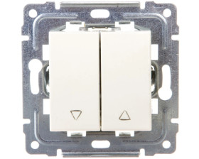 DANTE Przycisk żaluzjowy krem 450318