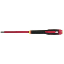Bahco BE-8010S ERGO Slotted Screwdriver Insulated 1000V VDE Colour Coded