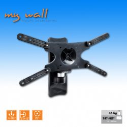 myWall H 8-1 Wandhalterung für Bildschirme 14-40", -45 kg