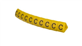 Oznacznik Przewodów Oz-2/C Żółty E04zp-01020401400 /100Szt./