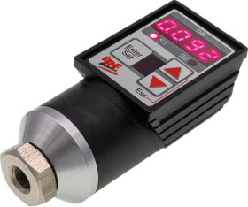 DW363110, czujnik ciśnienia, Ø38mm 108long, -1-0bar, 12-32V DC G1/8 cala, 2x PNP NC/NO, 0-10V/4-20mA