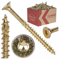 Wkręty ciesielskie z łbem stożkowym i gniazdem TORX 3,0x35 MASTER /500szt/