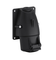 Złącze przemysłowe - zasilające 16A Gniazdo 415 V 3P+N+E Amphenol Industrial Czerwony Montaż ścienny IP44