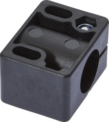 Akcesoria czujnik, Ø18 mm, tworzywo sztuczne, do czujnika 18 mm, do montażu na ścianie, do montażu na śrubach, AY000051