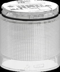 XV6C67 Light element, modular, 60 mm, white, 24 V ACDC, flashing light