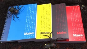 Make: Spiral Mini Notebooks - Red