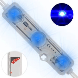 Moduł 3xLED SMD 0,72W niebieski