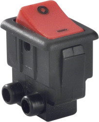 Przełącznik kołyskowy interBär 8004-005.81, 250 V/AC, 10 A, 1 x wył/wł, zatrzask, 1 szt.