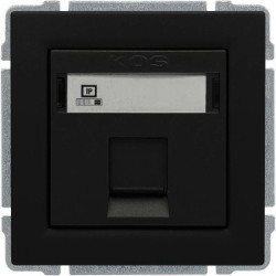 KOS 66 Gniazdo komputerowe poj RJ45 (wkład MOLEX) bez ramki MOLEX RJ45 kat. 5e nieekranowane 660965